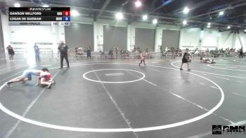 73 lbs Semifinal - Dawson Willford, Grindhouse WC vs Logan De Guzmam, Monster Garage