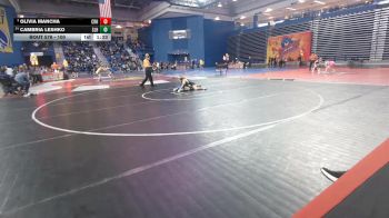 100 lbs Quarterfinal - Olivia Mancha, Choate Rosemary Hall vs Cambria Leshko, Southern Lehigh