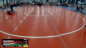 140 lbs Rd# 1 9:00am Friday - Dax Steinbach, Team BAM vs Nicolas Barrett, Terps Xpress