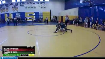 220 lbs Quarterfinal - Elijah Vansickle, Osceola vs Marion Smokes, Deland