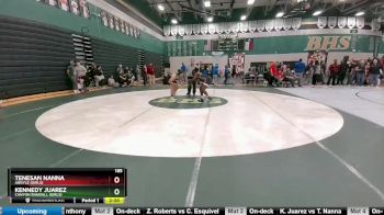 185 lbs Semifinal - Kennedy Juarez, Canyon Randall (Girls) vs Tenesan Nanna, Argyle (Girls)