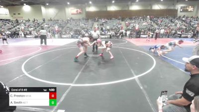 172 lbs Consi Of 8 #2 - Carter Preston, Nevada Elite vs Aubreyanna Smith, No Team