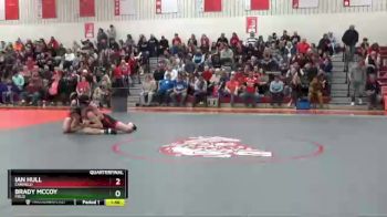 144 lbs Quarterfinal - Ian Hull, Canfield vs Brady McCoy, Field