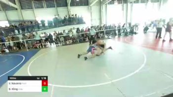 182 lbs Round Of 16 - Vicente Navarro, Panther WC vs Sonny Kling, Cvbjj