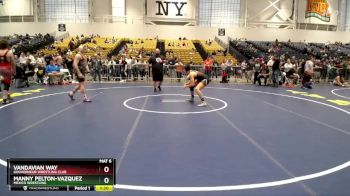 170 lbs Champ. Round 2 - Vandavian Way, Gouverneur Wrestling Club vs Manny Pelton-Vazquez, Mexico Wrestling