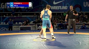 77 kg Quarterfinal - Sergei Stepanov, Rus vs Aleksa Ilic, Srb