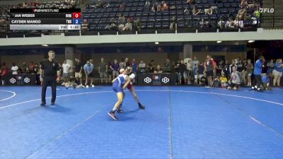 84 lbs Champ. Rd Of 16 - Hudson Ruge, Sebolt Wrestling Academy vs Colton Stephens, Bad Karma
