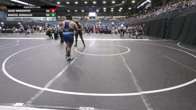 285 lbs Cons. Round 7 - Gage Wingerter, Labette Community College vs Marcel Gonzalez, Pratt Community College