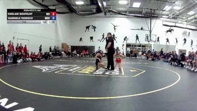 110 lbs Round 1 (16 Team) - Gabriele Tedesco, McKendree University vs Kaelani Shufeldt, North Central College