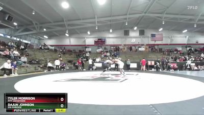 174 lbs Cons. Round 7 - Tyler Morrison, Pitt-Johnstown vs Dajun Johnson, UW-Parkside