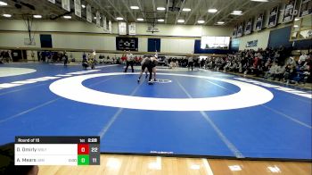 197 lbs Round Of 16 - Dean Omirly, Wesleyan vs Anthony Mears, Southern Maine