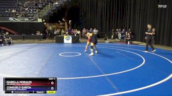 109 lbs Cons. Round 4 - Consuelo Garcia, McKendree University vs Isabella Morales, Colorado Mesa University