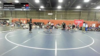 60 lbs Rr Rnd 2 - Sophia Schulz, Maryland Mana Rise - GK8 vs Maya Bhandari, PA West Black - GK8