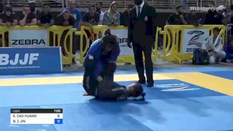 ELIZABETH CAO HUANG vs BEATRICE Z JIN 2021 Pan Jiu-Jitsu IBJJF Championship