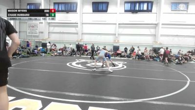 102 lbs Round Robin 2 - Mason Myers, Armory Athletics - MS vs Chase Hubbard, Tri-State Grapplers - MS