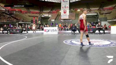 All Cadet Boys Freestyle Lower - 132 lbs Champ. Round 2 - Bridger Stephens, Ebbetts Pass Wrestling vs Gabriel Gonzalez