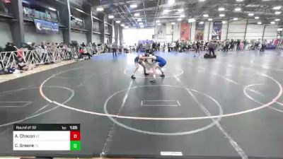 100 lbs Round Of 32 - Alex Chacon, AZ vs Christopher Greene, FL