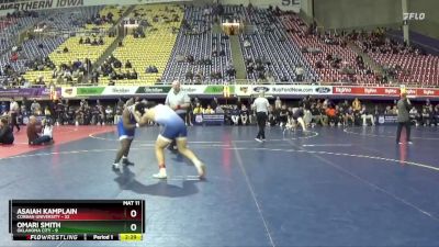 197 lbs Semis (4 Team) - Asaiah Kamplain, Corban University vs Omari Smith, Oklahoma City
