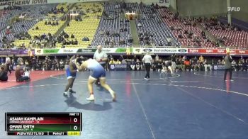 197 lbs Semis (4 Team) - Asaiah Kamplain, Corban University vs Omari Smith, Oklahoma City