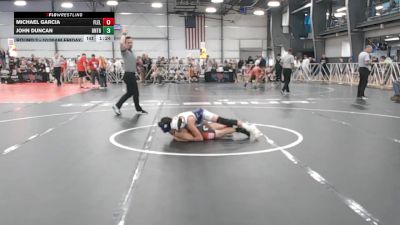 100 lbs Round 2 - 10:30am Friday - John Duncan, Untouchables vs Michael Garcia, Florida Elite