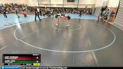 161-163 lbs Round 4 - Joey Morhen, Burns/Pine Bluffs vs Gabe Lega, Fossil Ridge