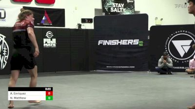 Alex Enriquez vs Nicole Matthew 2022 Finishers 17