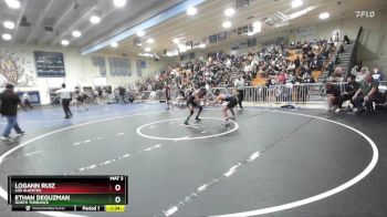 106 lbs Quarterfinal - Logann Ruiz, Los Alamitos vs Ethan DeGuzman, North Torrance