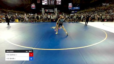 125 lbs Rnd Of 32 - Dealya Collins, WI vs Kinnley Smith, IL