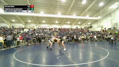 138B lbs Champ. Rd Of 16 - Dylan Hess, Ridgeline vs Teufolau Filimoeatu, Westlake