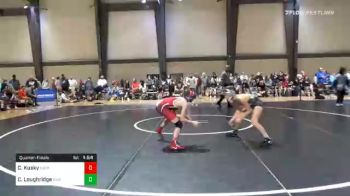 100 lbs Quarterfinal - Cael Kusky, Level Up vs Clayton Loughridge, Guerrilla Wrestling Academy