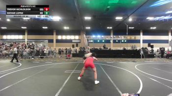 126 lbs Round Of 64 - Trevor Nichlolson, Great Oak HS vs Giovan Lopez, Red Wolf WC