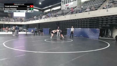 189 lbs Quarterfinal - Tyler Mordente, Yaphank vs Isaias Pitanga, Garfield