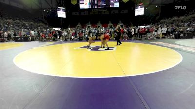 126 lbs Cons 64 #1 - Sebastian Cisneros, WA vs Kale Livingston, OK