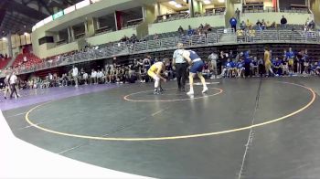 160 lbs Round 2 (8 Team) - Ryan Fox, North Platte vs Carter Hanway, Norris