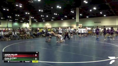 145 lbs Round 4 (6 Team) - Jaxon Miller, Iowa Black vs Evan Eutsey, MXW Black