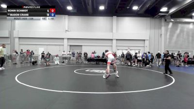 126 lbs Cons. Round 4 - Ronin Schmidt, IL vs Mason Crane, TN
