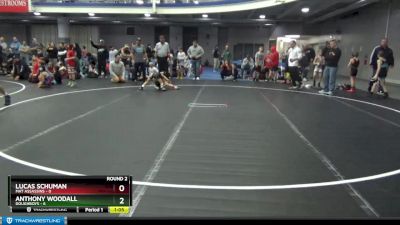 52 lbs Round 2 (8 Team) - Lucas Schuman, Mat Assassins vs Anthony Woodall, Doughboys