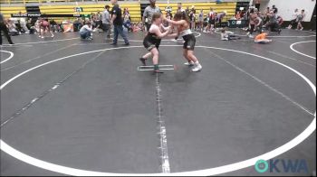 130 lbs Rr Rnd 2 - Jaelee Jo Baca, Cowboy Wrestling Club vs Kelsie Rains, Tecumseh Youth Wrestling
