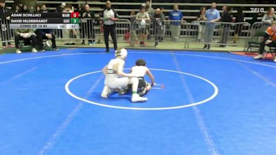 91 lbs Consi Of 16 #2 - Adam Schillaci, Mahwah vs David Hildebrandt, Gentile Trained