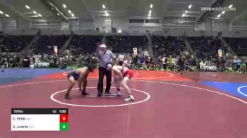 152 lbs Round Of 16 - Charlie Pelle, Mat Time vs Adrian Juarez, Driller WC