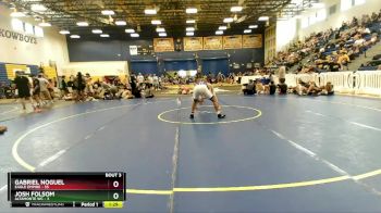 157 lbs Champ Round 1 (16 Team) - Gabriel Noguel, Eagle Empire vs Josh Folsom, Altamonte WC