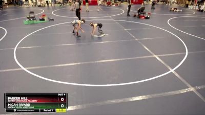 70 lbs Cons. Round 4 - Micah Rivard, Anoka Youth Wrestling vs Parker Hill, Summit Wrestling Academy