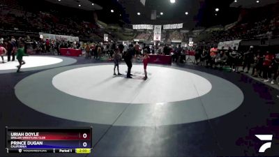 63 lbs 7th Place Match - Uriah Doyle, Driller Wrestling Club vs Prince Dugan, California