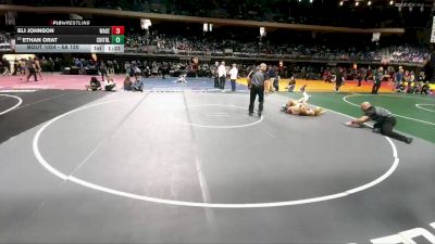 5A 120 lbs Champ. Round 1 - Ethan Orat, Fort Worth Chisholm Trail vs Eli Johnson, Frisco Wakeland