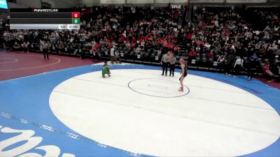 4A 100 lbs Champ. Round 1 - Alicia Hansen, Murray vs Erykah Foalima, Provo