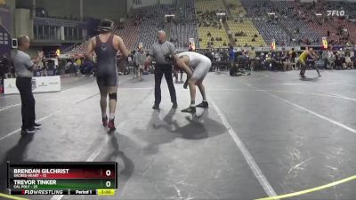 285 lbs Finals (2 Team) - Brendan Gilchrist, Sacred Heart vs Trevor Tinker, Cal Poly