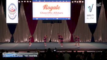 Cheeriffic Allstars - Tiny Twisters [2026 L1 Tiny - D2 Day 1] 2026 The American Royale Sevierville Nationals