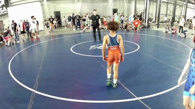 70 lbs Cons. Round 2 - Jamie Arnold Jr., Contenders Wrestling Academy vs Sebastian Scott, Reed City Wrestling Club