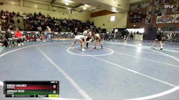 150 lbs Champ. Round 2 - Adrian Ruiz, Colony vs Diego Valdez, Pomona