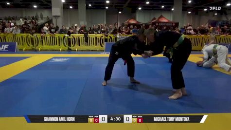 Shannon Amil Horn vs Michael Tony Montoya 2025 American National IBJJF Jiu-Jitsu Open Championship